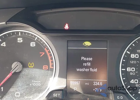 2012 Audi A4 2.0T Premium from USA, damaged, VIN WAUFFAFLXCN016744